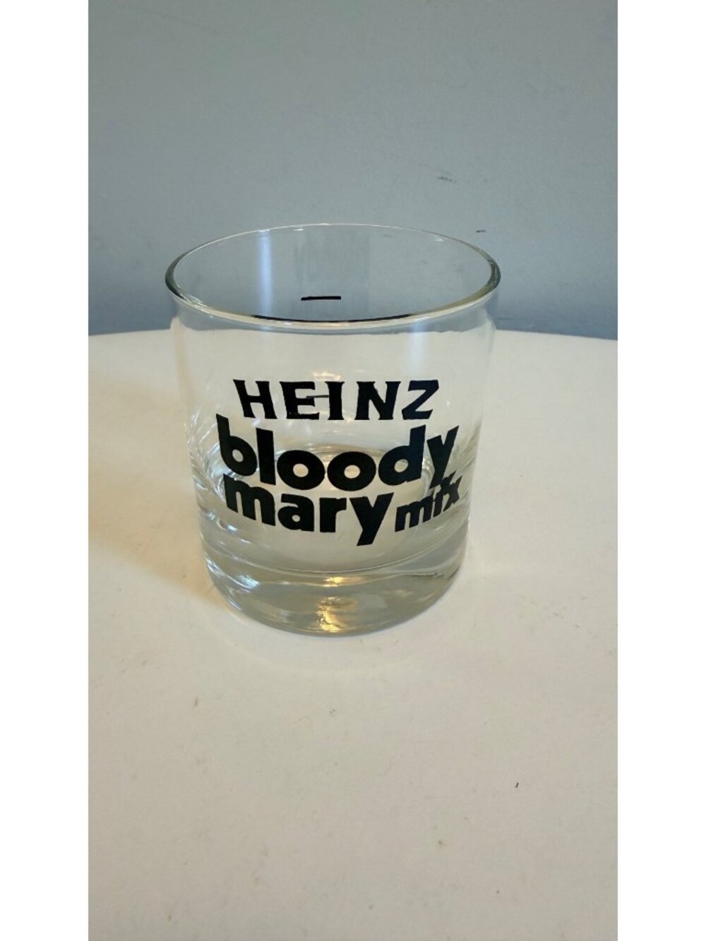 Heinz Bloody Mary Mix Cocktail Glass Vintage Advertising Barware Collectible